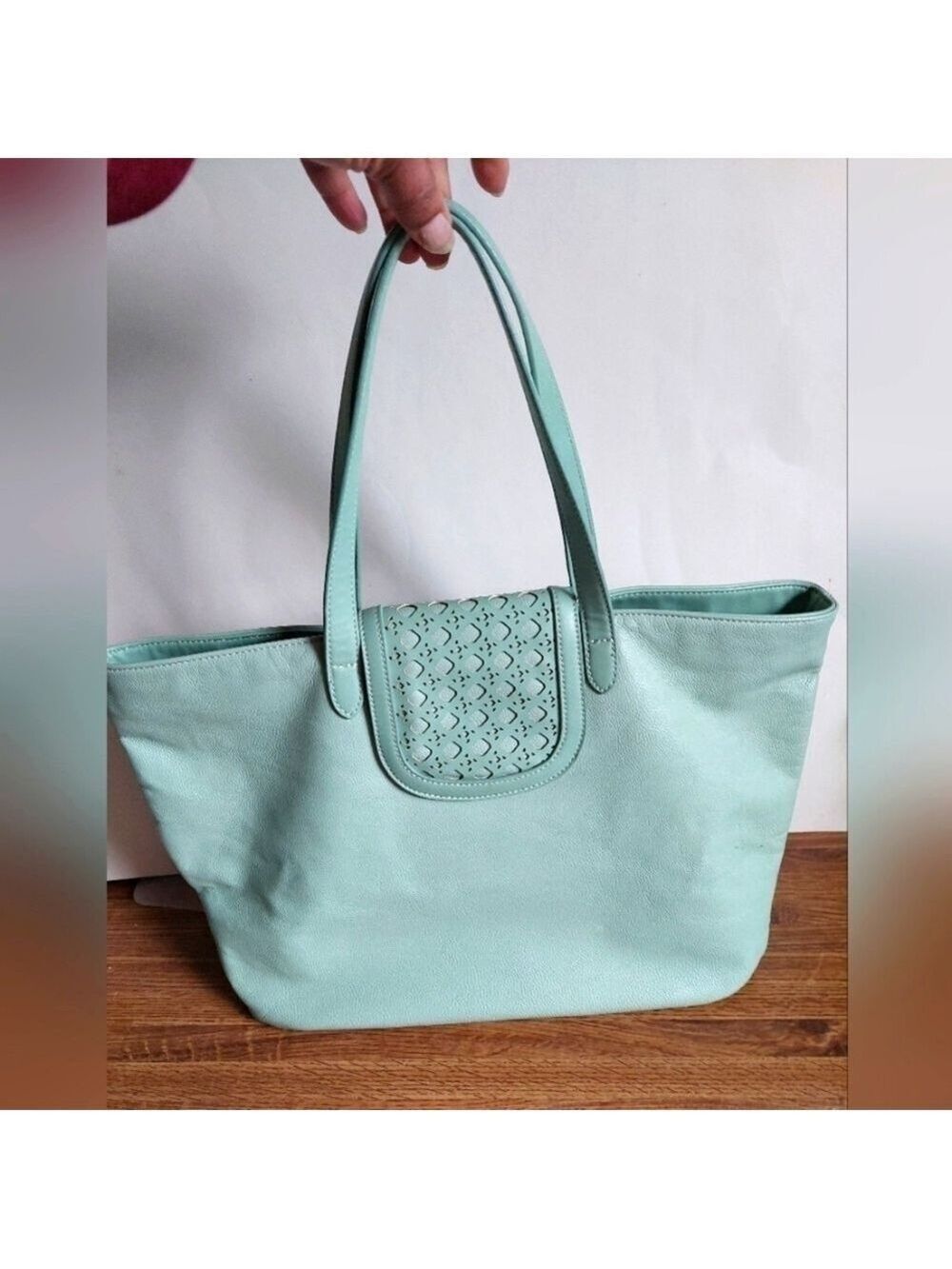 Danielle Nicole Light Mint Green Tote Shoulder Bag